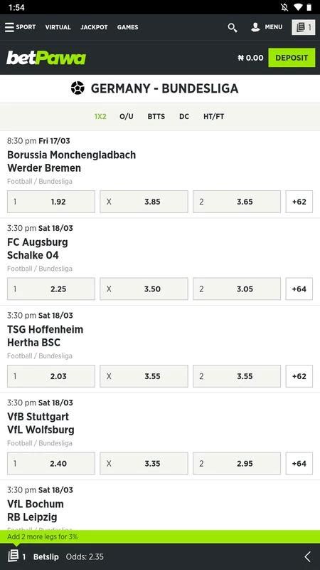 Download Betpawa 1.11.1 for Android .